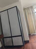 尊邦家用鋼制衣柜臥室出租房簡(jiǎn)易組裝鐵皮貨架衣櫥結實(shí)耐用金屬儲物柜 絕對黑 二門(mén)上掛款50*50*185cm 曬單實(shí)拍圖