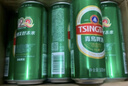 青島啤酒（TsingTao）經(jīng)典系列 濃郁麥香500ml*24聽(tīng) 整箱裝 曬單實(shí)拍圖