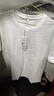 【京東直采】210g純棉 圓領(lǐng)短袖t恤男 打底內搭衛衣秋冬服飾5折 白色（短袖） 2XL （140-155斤） 曬單實(shí)拍圖