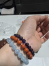 石玥珠寶精品10-11mm涼山南紅瑪瑙手串本命年轉運珠手鏈男女士款禮物 曬單實(shí)拍圖