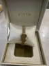 飛亞達（FIYTA）“小金表”女士手表女 傾城真鉆防水石英女表 生日禮物送老婆媽媽 【真鉆鑲嵌】虎眼石盤(pán) 曬單實(shí)拍圖