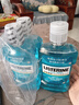 李施德林(Listerine)精油漱口水冰藍勁爽清新口氣深層清潔500mL*3減少細菌 曬單實(shí)拍圖