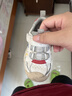 卡特兔寶寶學(xué)步鞋嬰兒春新童鞋幼兒園兒童小白鞋1-3歲機能穩步鞋X4CE024 曬單實(shí)拍圖