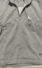 優(yōu)衣庫合作款/男裝女裝半拉鏈衛衣/長(cháng)袖運動(dòng)衫484204 03 灰色 L 曬單實(shí)拍圖