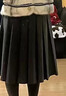 優(yōu)衣庫女裝寬褶中裙/半身裙裙子479916 488364 488364/09黑色 S 曬單實(shí)拍圖