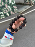 藏年小葉紫檀手串男士盤(pán)玩文玩檀木佛珠手鏈轉運珠男生生日禮物送父親 【龍珠—真言款】小葉紫檀手串 曬單實(shí)拍圖
