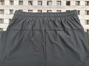 啄木鳥(niǎo)冰絲褲子男夏季薄款彈力速干高檔休閑褲男大碼透氣戶(hù)外運動(dòng)直筒褲 黑色直筒+灰色直筒【2條裝】 3XL 【150-165斤】 曬單實(shí)拍圖