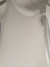 俞兆林背心女吊帶美背內搭外穿白色螺紋彈力運動(dòng)打底衫無(wú)袖t恤上衣 曬單實(shí)拍圖