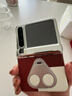 鴻錦富【官方正品丨指環(huán)防脫手】適用華為purax手機殼典藏版闊折疊屏保護殼360°旋轉支點(diǎn)全包防摔支架女 升級中軸保護【型格紅】屏幕全包丨頭層牛皮丨旋轉支架 華為PuraX/典藏版 曬單實(shí)拍圖