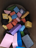 QZMEDU108粒大顆粒積木玩具木質(zhì)拼插男孩女孩桶裝兒童早教益智生日禮物 曬單實(shí)拍圖