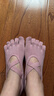 Keep瑜伽襪防滑分指女五指襪室內地板運動(dòng)舞蹈襪 曬單實(shí)拍圖