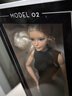 芭比（Barbie）小黑裙系列25年芭比卡爾臉模經(jīng)典珍藏成人收藏款改裝新年女孩禮物 小黑裙-model2 曬單實(shí)拍圖