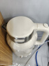 美的（Midea）電水壺熱水壺燒水壺藝術(shù)家2L無(wú)縫內膽電熱水壺316L不銹鋼恒溫一鍵保溫自動(dòng)斷電沖奶泡茶 SH58-Q 曬單實(shí)拍圖
