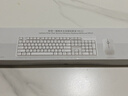 聯(lián)想（Lenovo）無(wú)線(xiàn)鍵盤(pán)鼠標套裝 無(wú)線(xiàn)鍵鼠套裝 辦公鼠標鍵盤(pán)套裝 MK23白色 電腦鍵盤(pán)筆記本鍵盤(pán) 曬單實(shí)拍圖