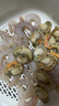 福字號【大連海鮮】冷凍櫛孔扇貝肉帶卵 凈重1000g 火鍋食材 40-60規格 曬單實(shí)拍圖