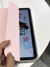 歐萊微光3+Y折疊iPad11保護套2026款iPad Air6/7保護套por1寸磁吸蘋(píng)果10代亞克力iPad9帶筆槽硬殼iPad11代 粉色 iPad Air4/5/6/7(11寸） 曬單實(shí)拍圖