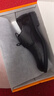 卡帝樂(lè )鱷魚(yú)（CARTELO）英倫牛皮商務(wù)正裝休閑男士低幫系帶皮鞋男511  黑色 44 曬單實(shí)拍圖