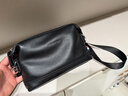 波斯丹頓單肩斜挎包男士商務(wù)小方包頭層牛皮橫款潮流迷你小背包掛包 曬單實(shí)拍圖