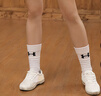安德瑪（Under Armour）籃球襪子 運動(dòng)襪男女 跑步羽毛球防臭襪中筒棉襪 組合色L碼三雙裝 曬單實(shí)拍圖