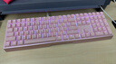 CHERRY櫻桃 MX3.0S無(wú)線(xiàn)機械鍵盤(pán)108鍵三模藍牙有線(xiàn)游戲鍵盤(pán)RGB燈效電競電腦辦公全尺寸 三模 粉色RGB 紅軸 曬單實(shí)拍圖