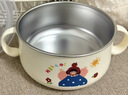 COOKSS寶寶吃飯專(zhuān)用碗輔食碗1-3歲以上兒童碗316不銹鋼食品級防摔吸盤(pán)碗 曬單實(shí)拍圖