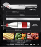 王麻子家用菜刀 廚師專(zhuān)用三德刀廚房切水果輔食刀具多功能全鋼小廚刀  曬單實(shí)拍圖