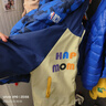 瑪米瑪卡（MOMOCO）童裝男童外套2025冬款中小童潮流時(shí)尚外套 綠色 110 曬單實(shí)拍圖