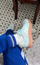 adidas「小鋸齒」D-PAD CLASSIC籃球風(fēng)板鞋男女阿迪達斯輕運動(dòng) 薄荷綠/漢玉白/樹(shù)脂黃   38 曬單實(shí)拍圖