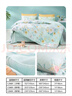 富安娜家紡床上四件套純棉 100%全棉床單 雙人加大床品 被套230*229cm 曬單實(shí)拍圖