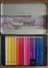 得力（deli）油性彩鉛美術(shù)生專(zhuān)用油性彩色鉛筆套裝36色48色72色入門(mén)級初學(xué)者小學(xué)生繪畫(huà)兒童彩鉛筆畫(huà)筆美術(shù)素描 【鐵盒裝】油性48色丨贈卷筆刀 曬單實(shí)拍圖
