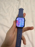 Apple/蘋(píng)果 Watch S11 智能手表GPS款46毫米銀色鋁金屬表殼霧紫色運動(dòng)型表帶S/M MEVW4CH/B 曬單實(shí)拍圖