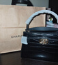 CHARLES&KEITH鱷魚(yú)紋凱莉包手提斜挎婚包包女包生日禮物CK2-50270880-1 Black黑色 S 曬單實(shí)拍圖