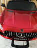嬰兒童電動(dòng)車(chē)四輪寶寶玩具汽車(chē)可坐人男女小孩遙控車(chē)四驅充電童車(chē) 紅色四驅+遙控+搖擺+早教+皮座 12V防爆大電瓶 曬單實(shí)拍圖