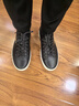 愛(ài)步（ECCO）休閑鞋 板鞋男鞋男士平底耐磨皮鞋低幫鞋子男 柔酷7號430004 HL 黑色43000401001 42 曬單實(shí)拍圖