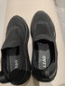 京東京造【Air Foam】厚底緩震透氣網(wǎng)面健步一腳蹬休閑鞋男黑色41 曬單實(shí)拍圖