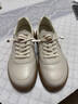 天美意單鞋商場(chǎng)同款厚底休閑百搭英倫女牛津鞋2026春新款 米色 38 曬單實(shí)拍圖