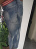 花花公子破洞牛仔褲男士夏季薄款修身直筒男褲新款彈力百搭冰絲休閑長(cháng)褲子 曬單實(shí)拍圖