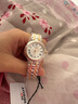 天梭（TISSOT）劉亦菲同款 小美人系列女表 瑞士石英女士鋼帶時(shí)尚表生日禮物 曬單實(shí)拍圖