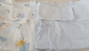 童泰（TONGTAI）嬰兒連體衣夏季新生兒衣服寶寶家居內衣蝴蝶衣2件裝 藍色66cm 曬單實(shí)拍圖