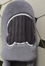 京東京造家居包腳棉拖鞋冬季室內防臭防滑保暖厚底踩屎感男款 灰色42-43 曬單實(shí)拍圖
