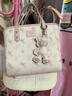 紐芝蘭（NUCELLE）飛馬小托特菜籃子包新款輕奢小眾手提斜挎女士包包生日禮物送女生 曬單實(shí)拍圖