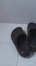 俞兆林（YUZHAOLIN）洞洞鞋男女EVA沙灘鞋涼拖鞋輕盈外穿拖鞋 YG519 黑色光版  40-41  曬單實(shí)拍圖