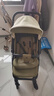 InnoTruth嬰諾嬰兒車(chē)睡籃推車(chē)二合一0-3歲用折疊輕便可坐可躺帶減震嬰幼兒 4代青芥綠【二合一】推車(chē)+睡籃 曬單實(shí)拍圖