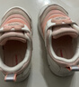 巴布豆童鞋春款男女寶寶毛毛蟲(chóng)學(xué)步鞋防滑軟底機能鞋嬰幼兒鞋貝殼粉22碼 曬單實(shí)拍圖