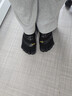 Vibram五指鞋男 赤足室內運動(dòng)訓練鞋跑步舉重硬拉深蹲健身鞋透氣網(wǎng)面橡膠底鞋EL-X 黑色 42 曬單實(shí)拍圖