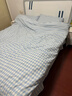 潔麗雅（Grace）A類(lèi)7A抗菌四件套100%純棉新疆棉床上用品1.5/1.8米床 海鹽奶椰 曬單實(shí)拍圖