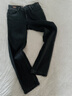 路卡迪龍秋冬保暖土耳其ORTA進(jìn)口鎖溫牛仔男士休閑修飾腿型牛仔褲 黑色 32 曬單實(shí)拍圖