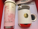 Vanow櫻花保溫杯咖啡杯高顏值企業(yè)團購定制LOGO禮物女杯子高級感水杯 曬單實(shí)拍圖