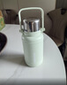九陽(yáng)（Joyoung）保溫杯316L不銹鋼大容量男女士水杯戶(hù)外運動(dòng)便攜茶杯大肚杯1L綠 曬單實(shí)拍圖