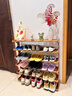 小匠材鞋架簡(jiǎn)易小型門(mén)口多層家用鞋柜宿舍出租屋收納置物架六層 曬單實(shí)拍圖